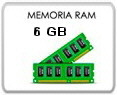 Memoria RAM 6 GB