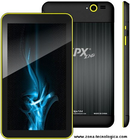 Tablet 4 Gb XPX 7" XM704 Zing 3G 2G