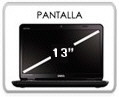 pantalla 13" pulgadas LED