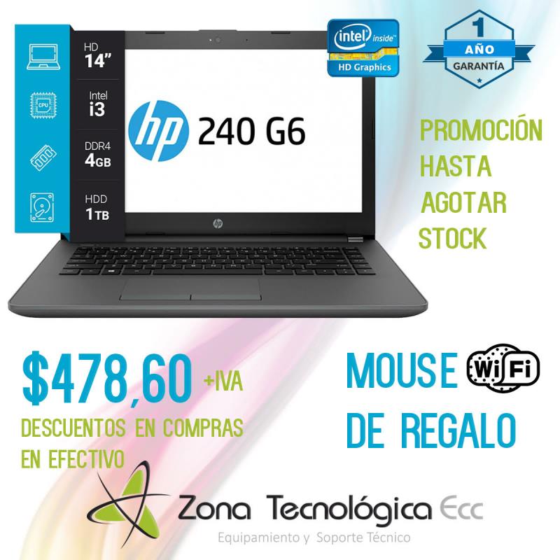 HP 240 G6 HD 14 I3 1 TB Laptop oferta